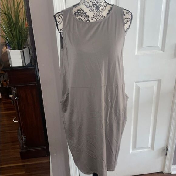 Eileen Fisher Dresses & Skirts - Eileen Fisher Nwt Sleeveless Gray Dress